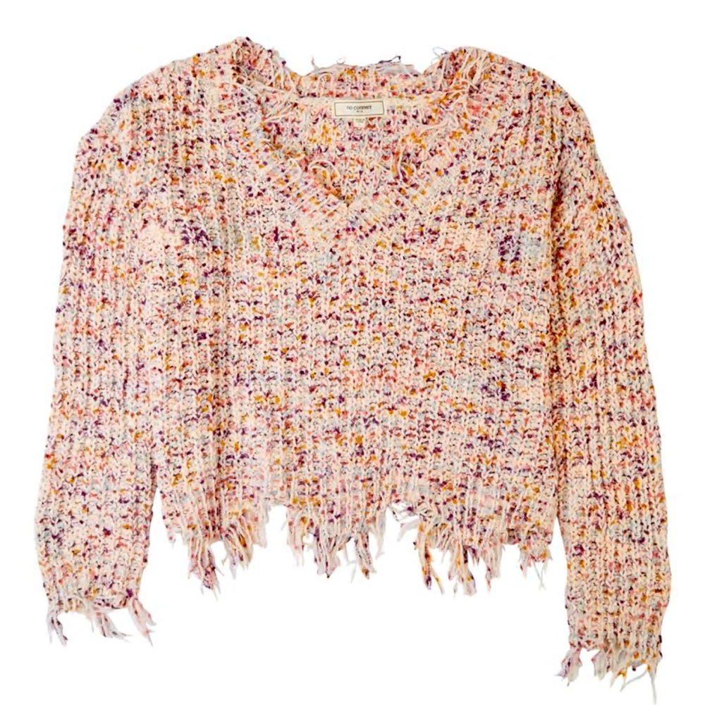 Knit pullover sweater